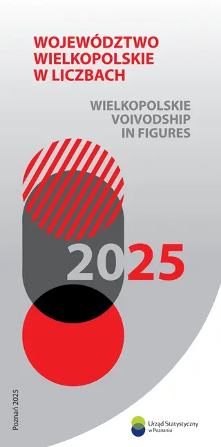 Powiększ obraz: Cover of Wielkopolskie Voivodship in figures 2025