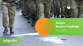 Powiększ obraz: Święto Wojska Polskiego 2026 - infografika