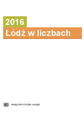 Powiększ obraz: Lodz in figures 2016.