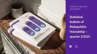 Powiększ obraz: Statistical bulletin of Małopolskie Voivodship - quarter 3/2025