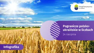 Powiększ obraz: Pogranicze polsko-ukraińskie w liczbach 2024 - infografika