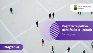 Powiększ obraz: Pogranicze polsko-ukraińskie w liczbach 2025 - infografika