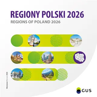 Powiększ obraz: Cover of the publication Regions of Poland 2026