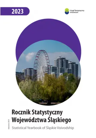 Powiększ obraz: Okładka publikacji pt. Rocznik Statystyczny Województwa Śląskiego 2023