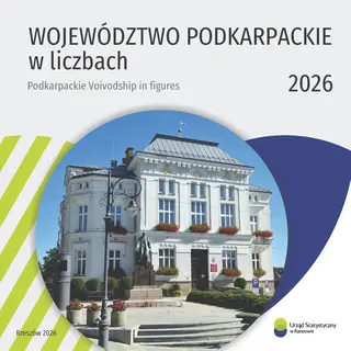 Powiększ obraz: Cover of folder Podkarpackie voivodship in figures 2026