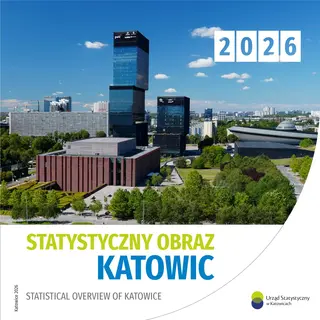 Powiększ obraz: Cover of the folder Statistical overview of Katowice 2026