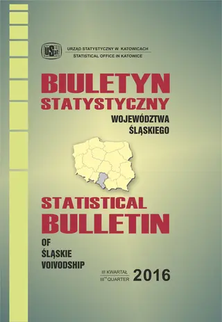 Powiększ obraz: Biuletyn statystyczny województwa śląskiego III kwartał 2016 - okładka