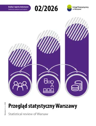 Powiększ obraz: Statistical review of Warsaw 02/2026. Cover