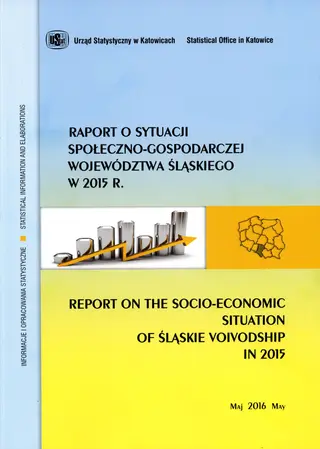 Powiększ obraz: Raport o sytuacji społeczno-gospodarczej województwa śląskiego w 2015 r. - okładka