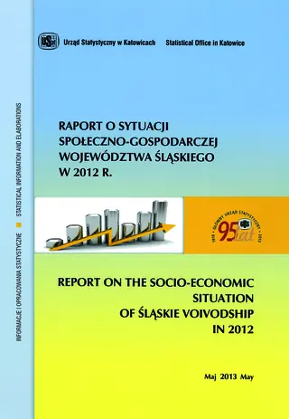 Powiększ obraz: Raport o sytuacji społeczno-gospodarczej województwa śląskiego w 2012 r. - okładka